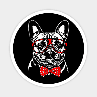 Funny Cute French Bulldog mom dog lover Magnet